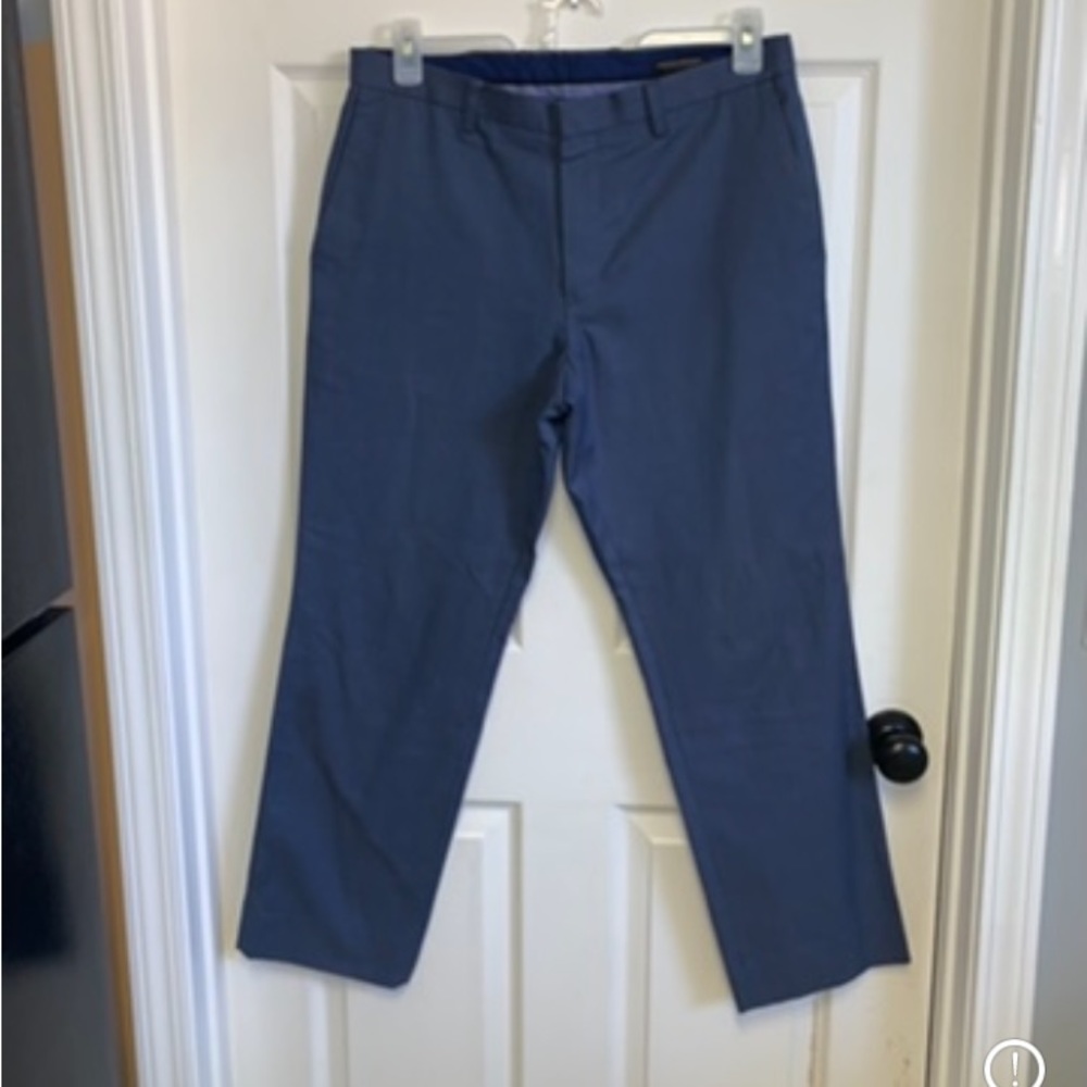 Banana Republic men’s blue dress pants size 33x30 Non-Iron Slim Fit EUC